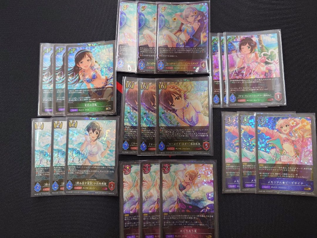 シャドウバースエボルヴ　アイマス　プロモ　コンプリート　セット