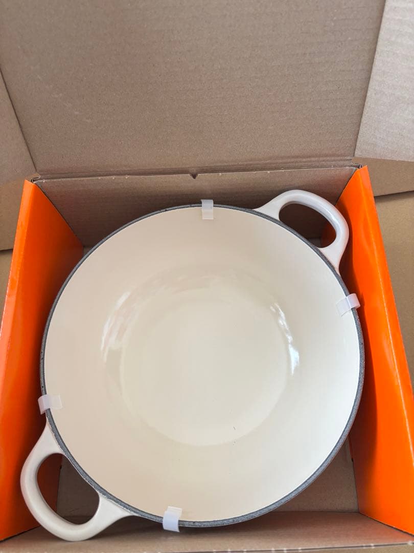 ルクルーゼ　マルミット 22cm ブリオッシュ (シルバーツマミ)新品未使用