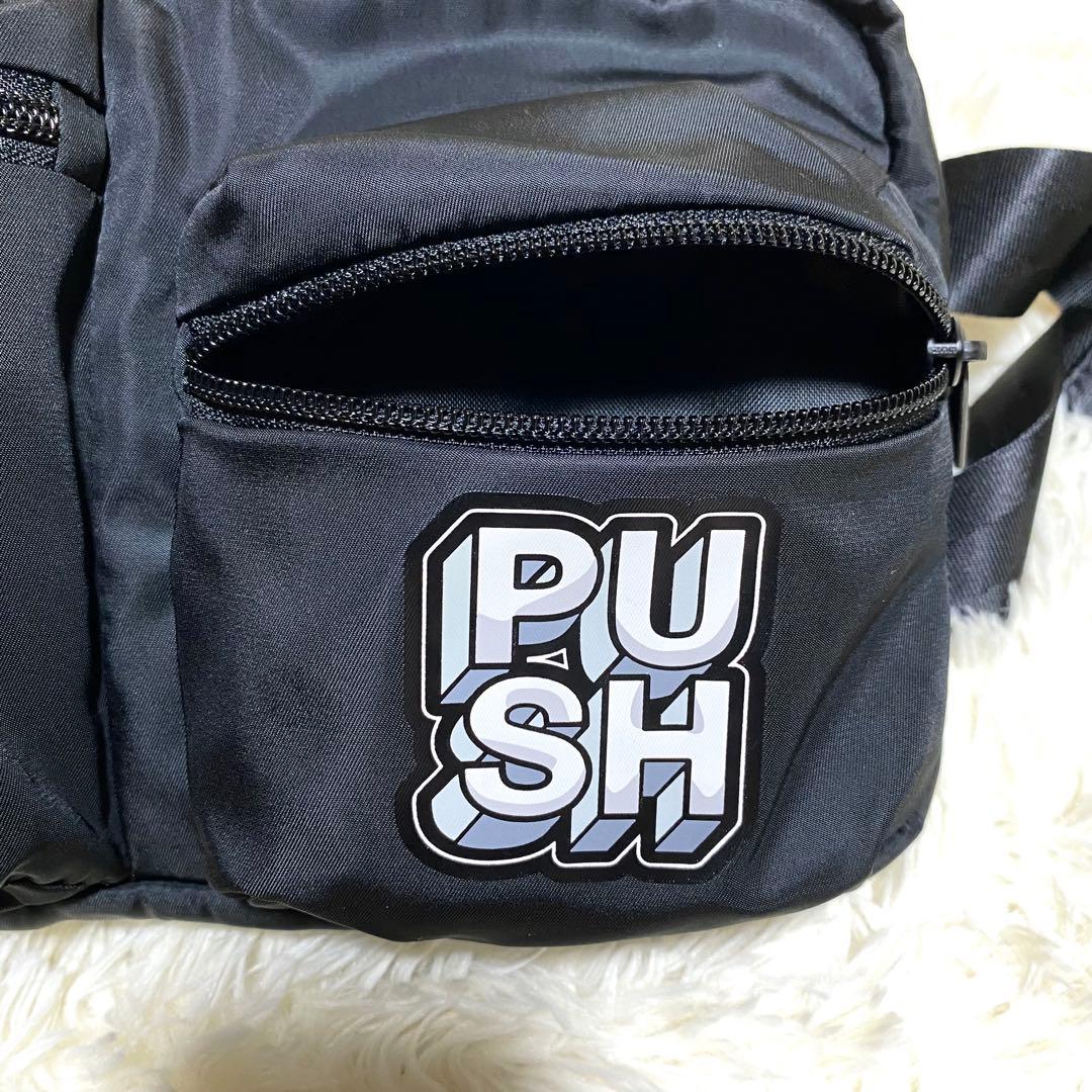 【良品】★Y-3 adidas★クロスボディバッグ★黒 ロゴ 多ポケット 袋内蔵