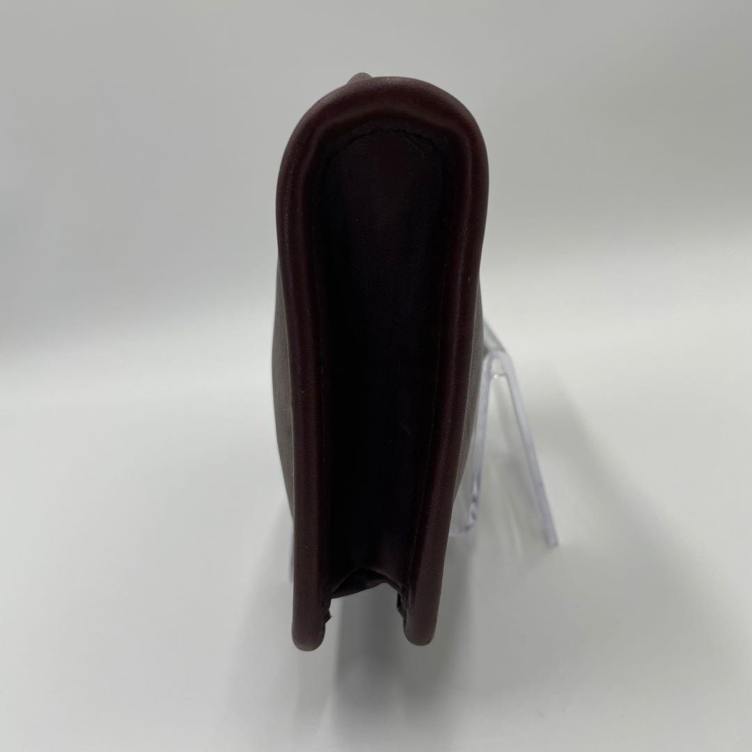 希少 COACH オールドコーチ マルチポーチレザー ダークブラウン 90s