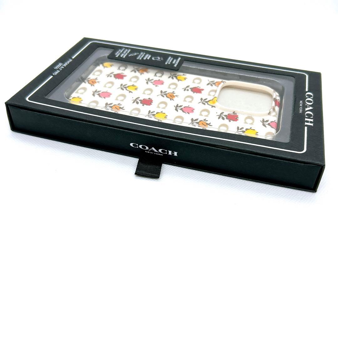 COACH コーチ スマホケース Cロゴ 花柄 IPHONE6.1\"PRO