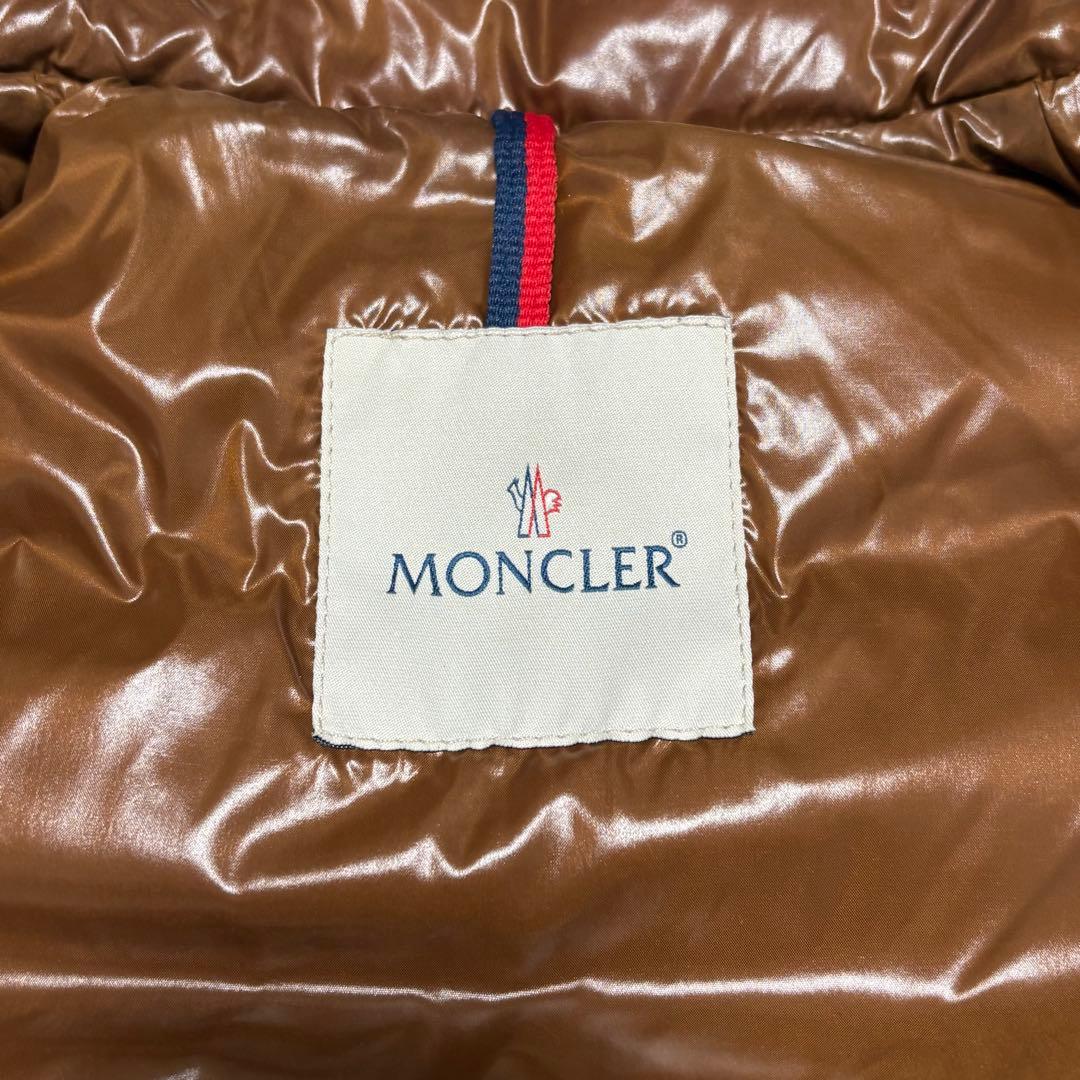 【極美品】モンクレール ダウンベスト ブラウン 00 GHANY ガーニー