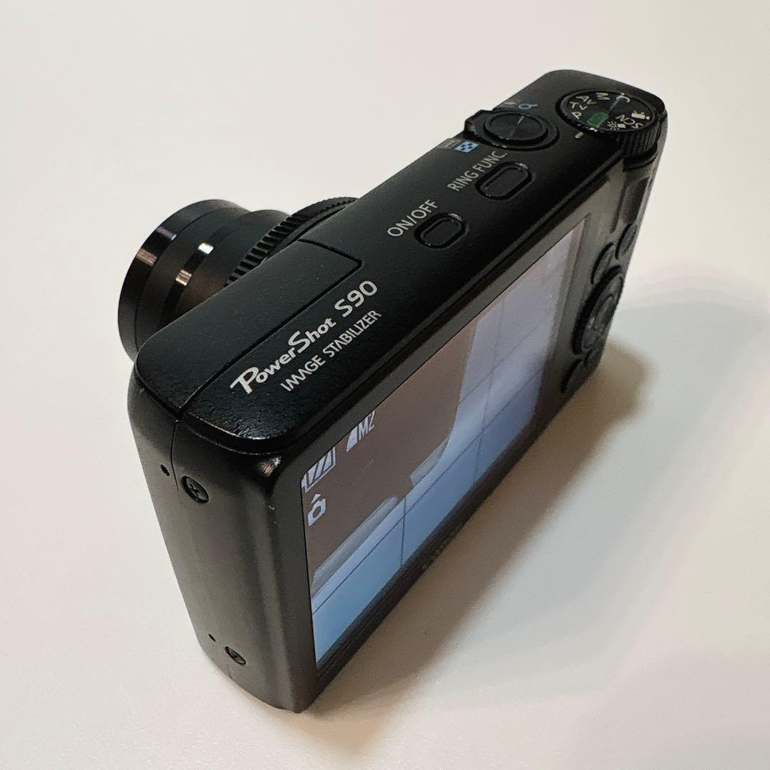 ✨良品✨ キャノン PowerShot S90 コンデジ デジカメ 付属品完備