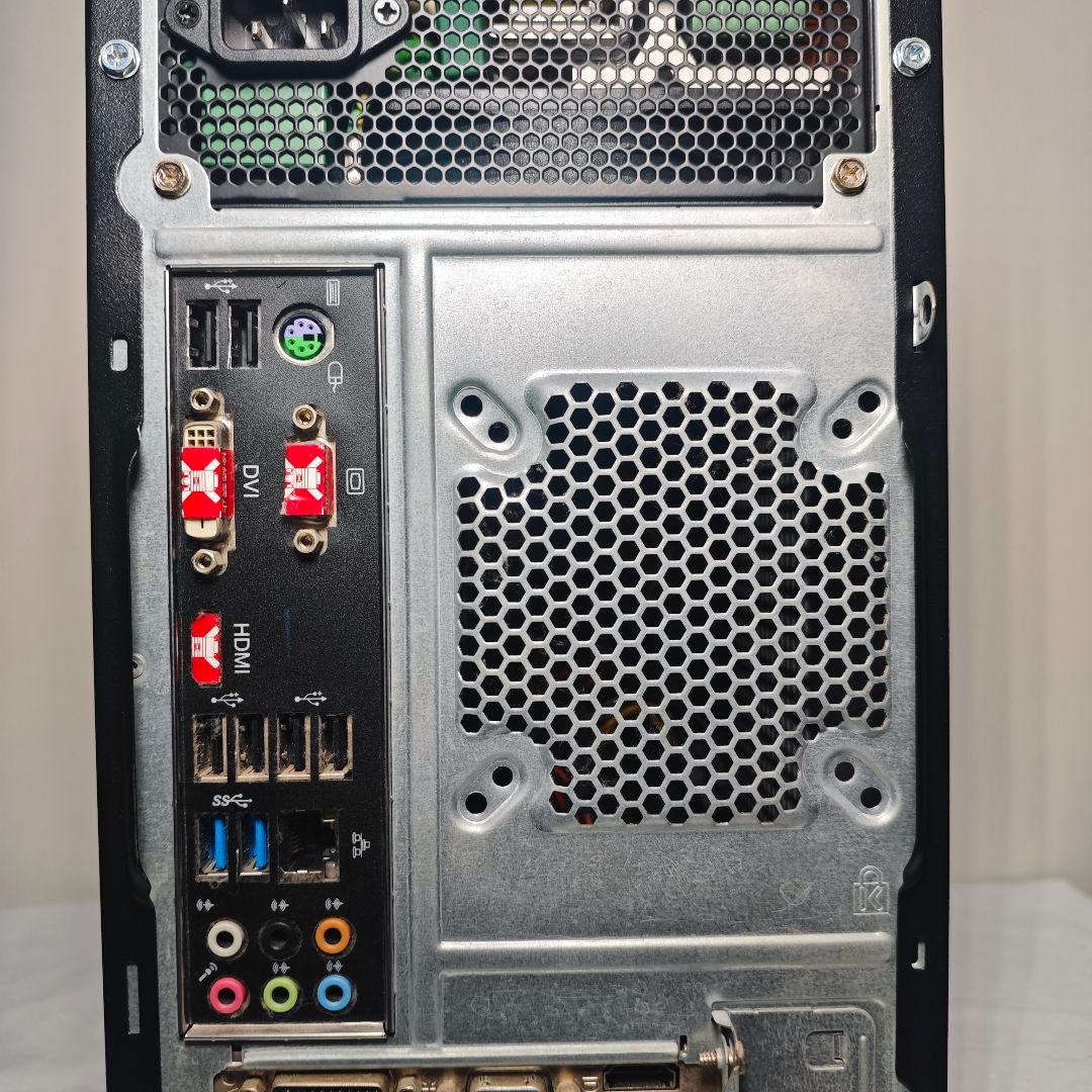 【激安ゲーミングPCフルセット】i7 快適動作！Office搭載 フロンティア