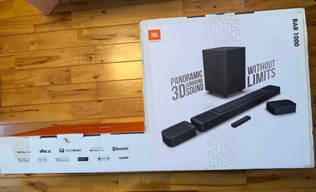 JBL BAR 1000 サウンドバー JBLBAR1000PROBLKJN