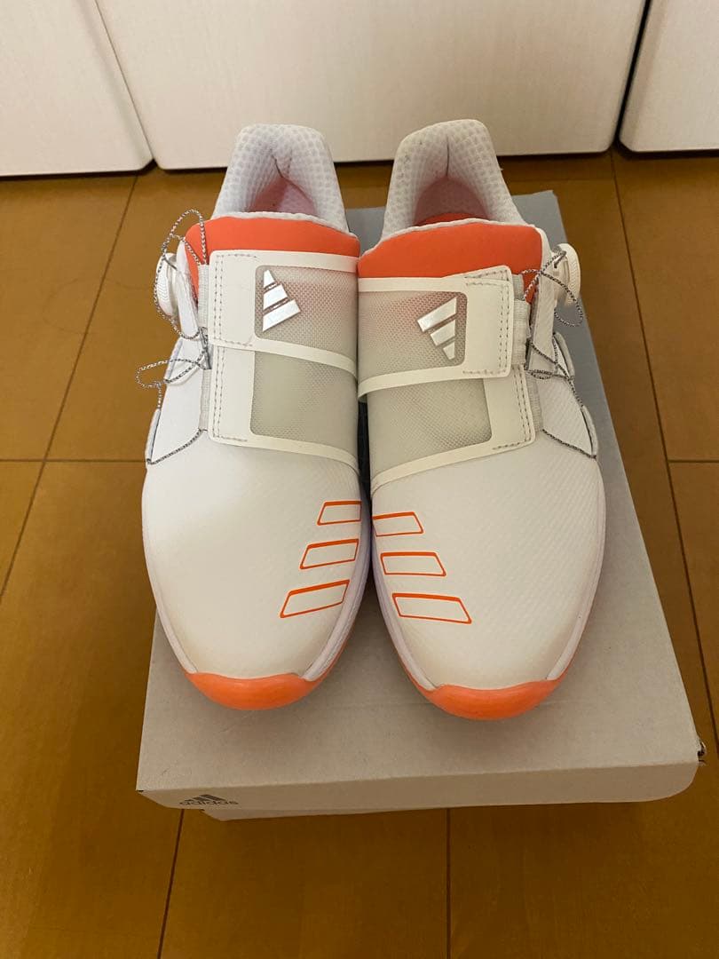 新品adidas wZG23BOAゴルフシューズ 女性用