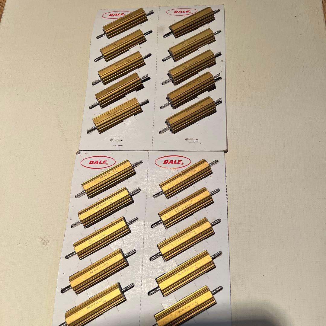 DALE NH-50 50W 1.5kΩ 抵抗器 20個セット