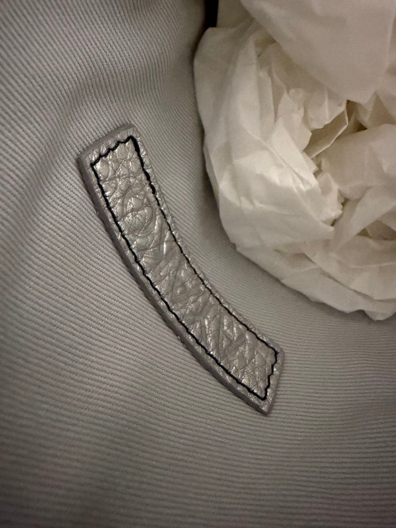 ayakoバッグ ポタリ　シルバー　新品未使用