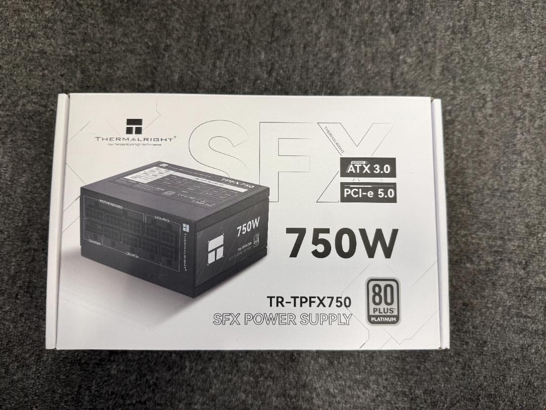 Thermalright TPFX750 SFX電源 80 platinum新品