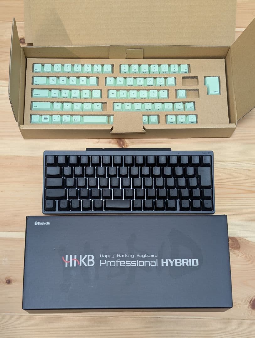 HHKB HYBRID Type-S 墨 & 山葵 キートップ 日本語配列