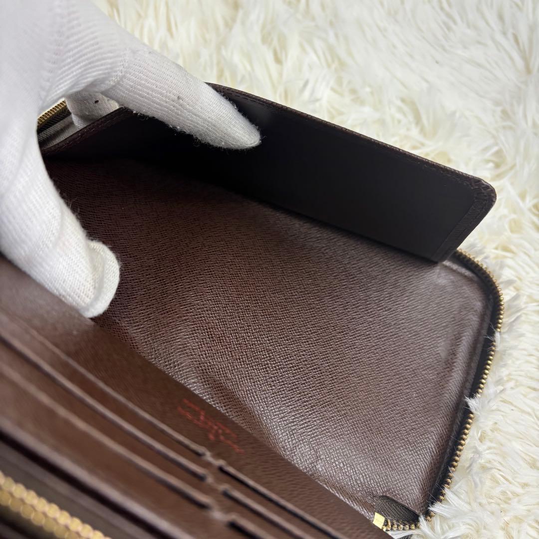 ルイヴィトン ダミエ オーガナイザー ラウンドファスナー　ジッピー　長財布