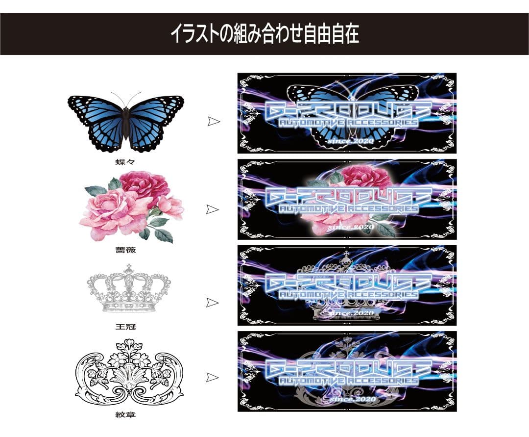 LEDプレート　17 レンジャー トラック　エアロ ダンプ　車体ステッカー