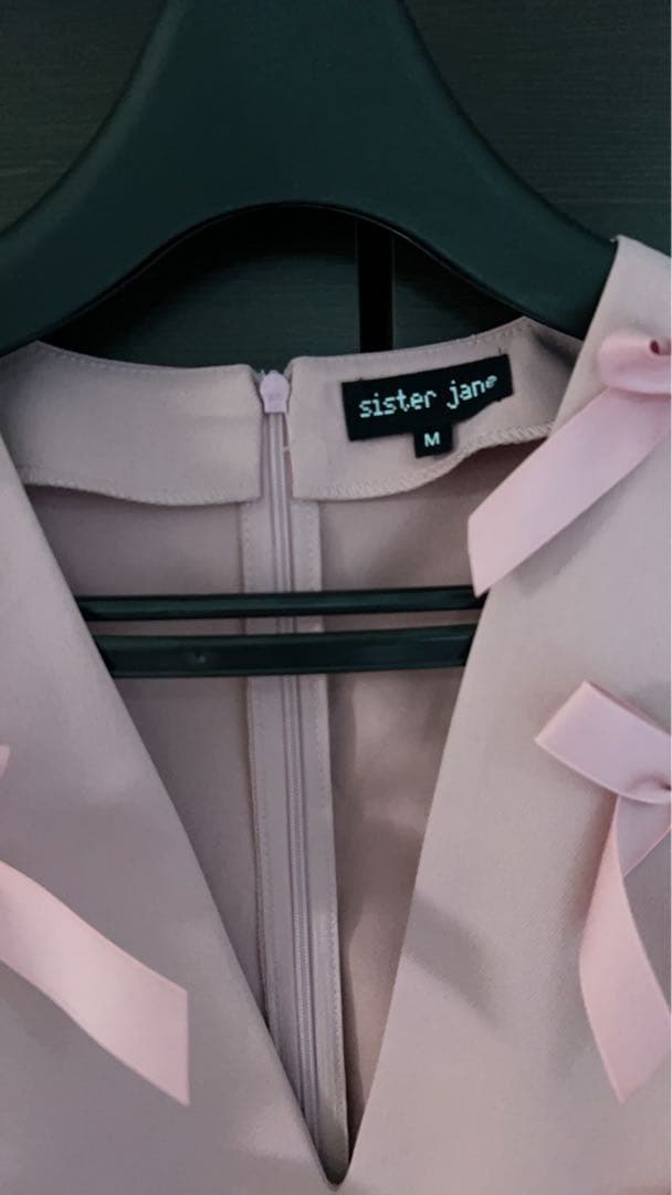 ぐ*ん様 sister jane リボン ミニワンピース　シスタージェーン