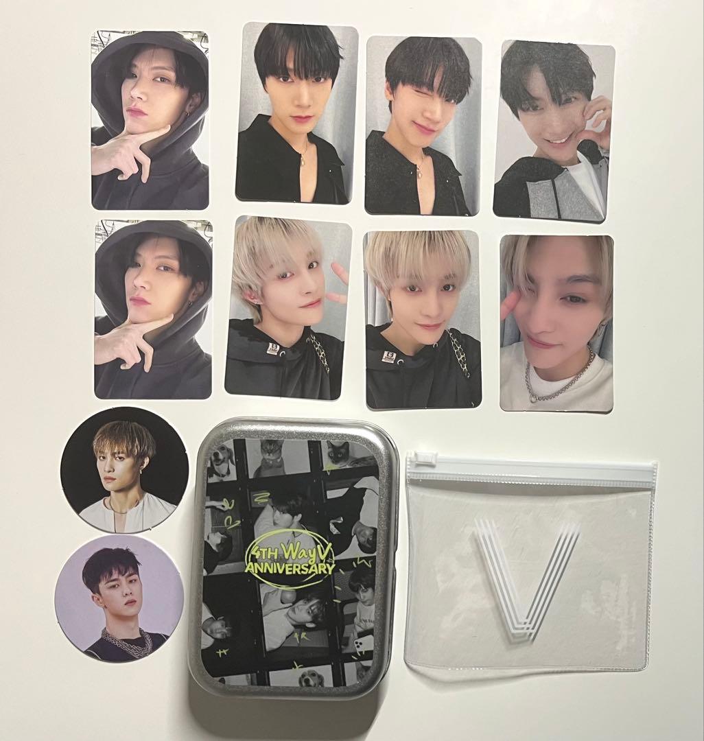 wayv テン　ヤンヤン　phantom ヨントン　フーディ　トレカ　4周年