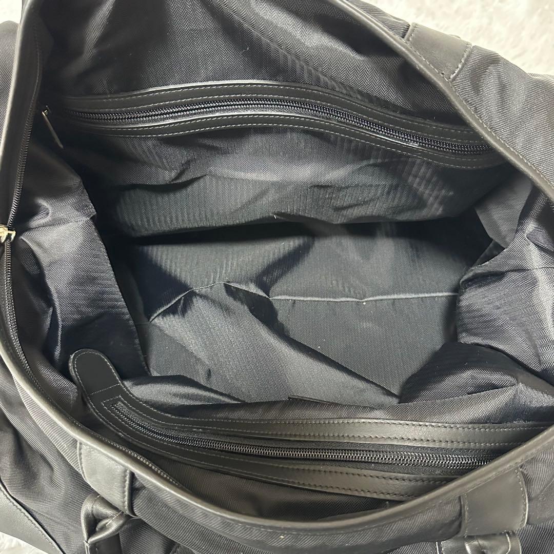 美品✨COACH コーチ ボストンバッグ 5497 レザー ナイロン 斜め掛け