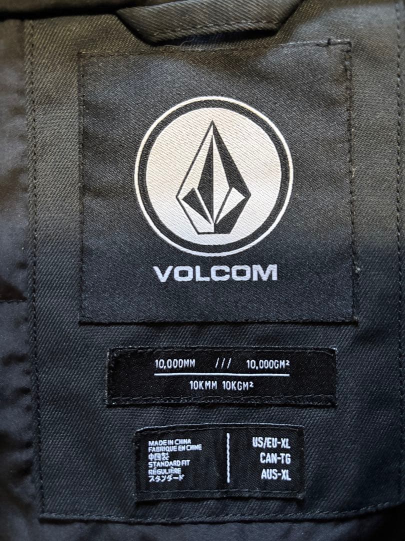 VOLCOM スノーボードウェア XL ブラック