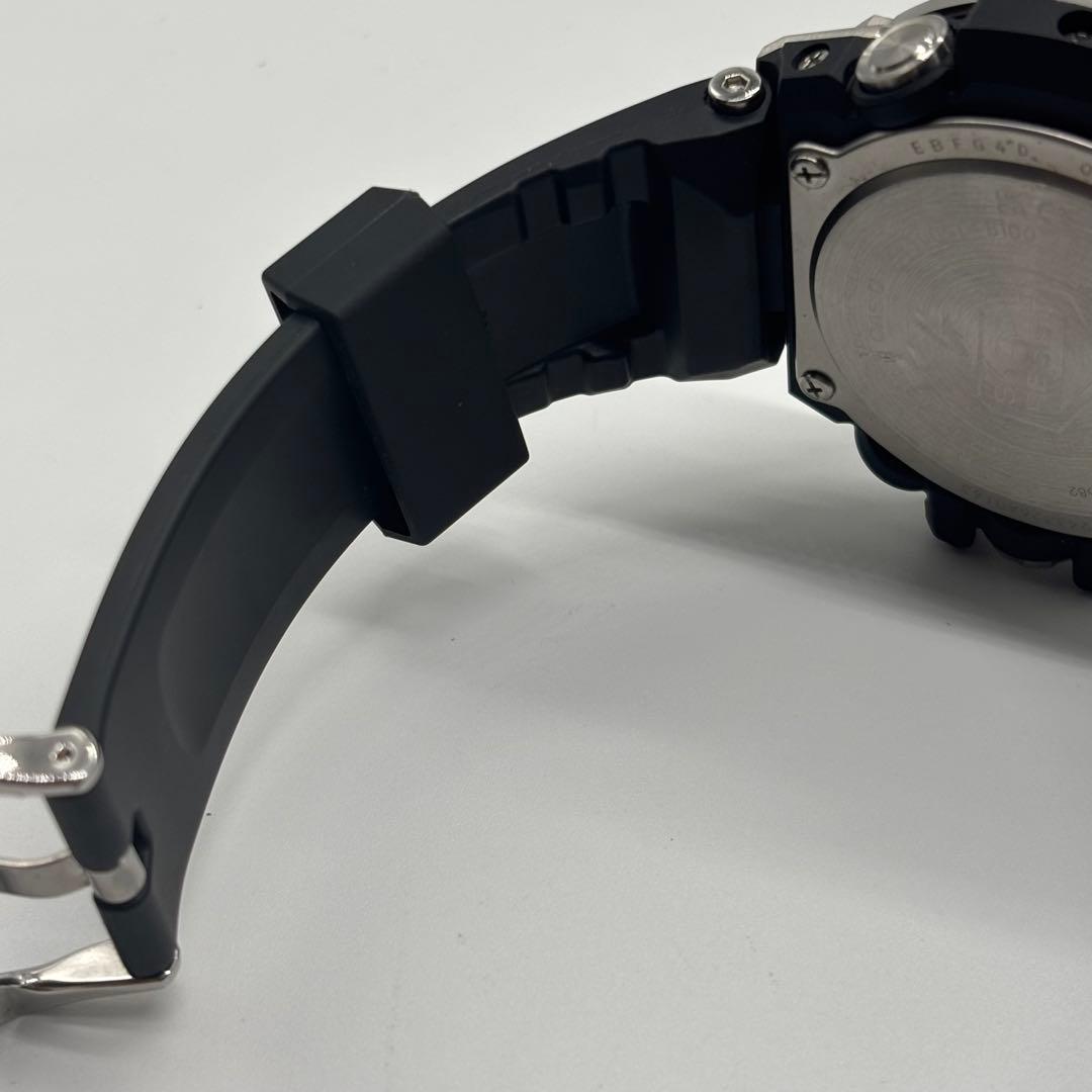 【未使用】CASIO GST-B100 G-SHOCK 黒 ステンレス ラバー