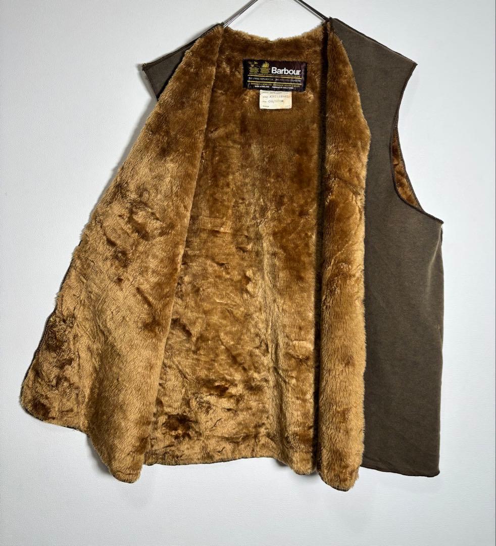 Barbour バブアー　イングランド製　A295 ボアライナーベスト