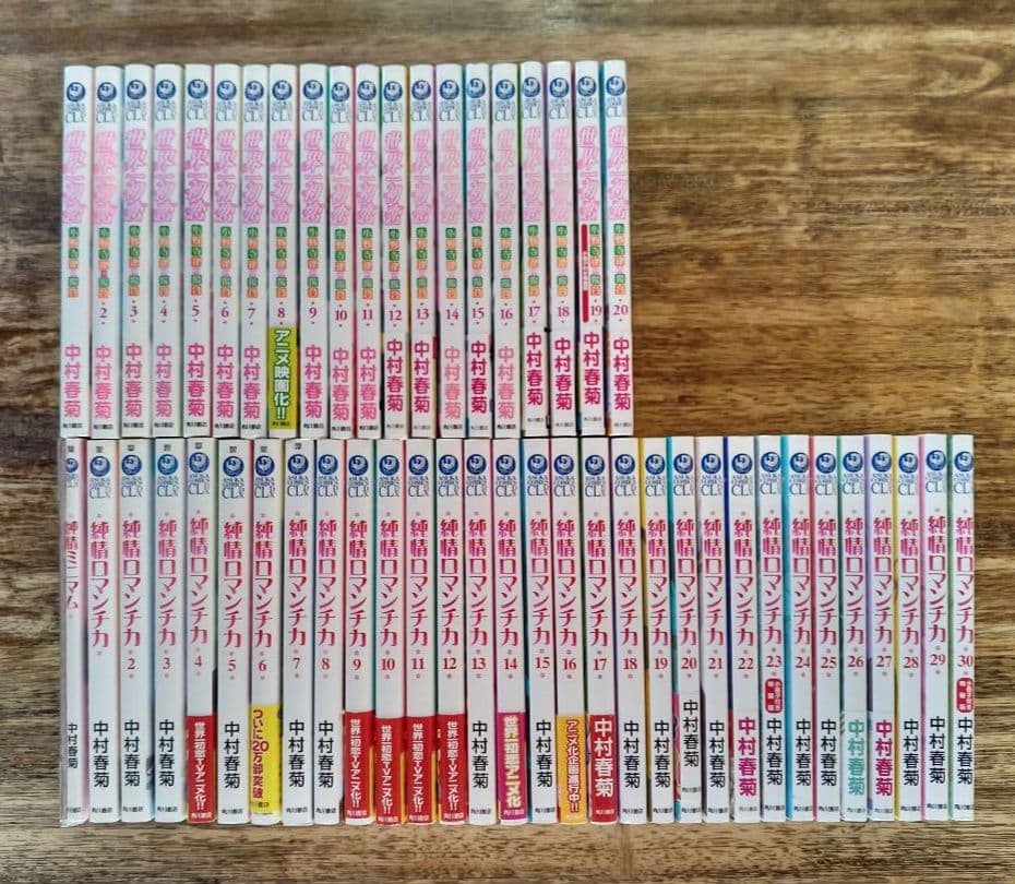 純情ロマンチカ 全30巻＋世界一初恋 全20巻 関連本1冊 計51冊セット