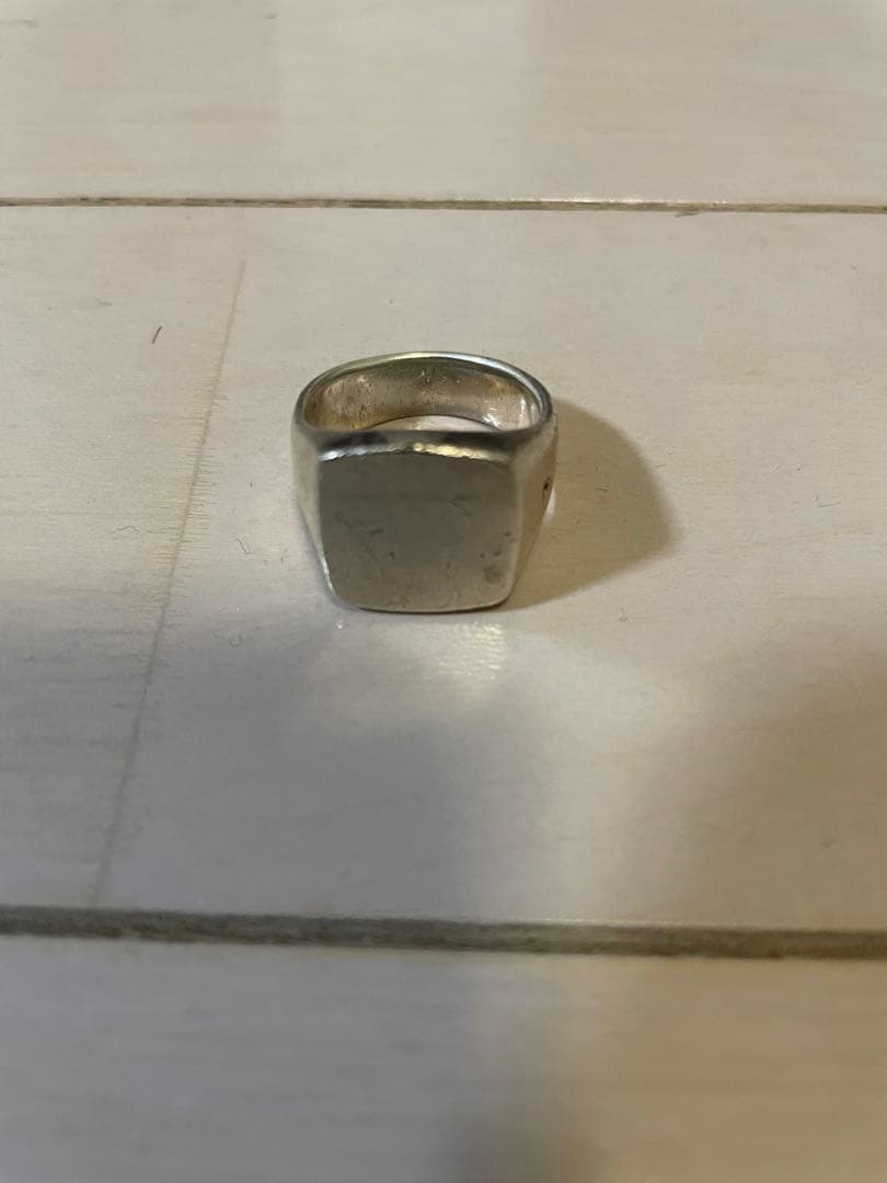 TOM WOOD トムウッド　シグネチャーリング　スクエア　メンズ