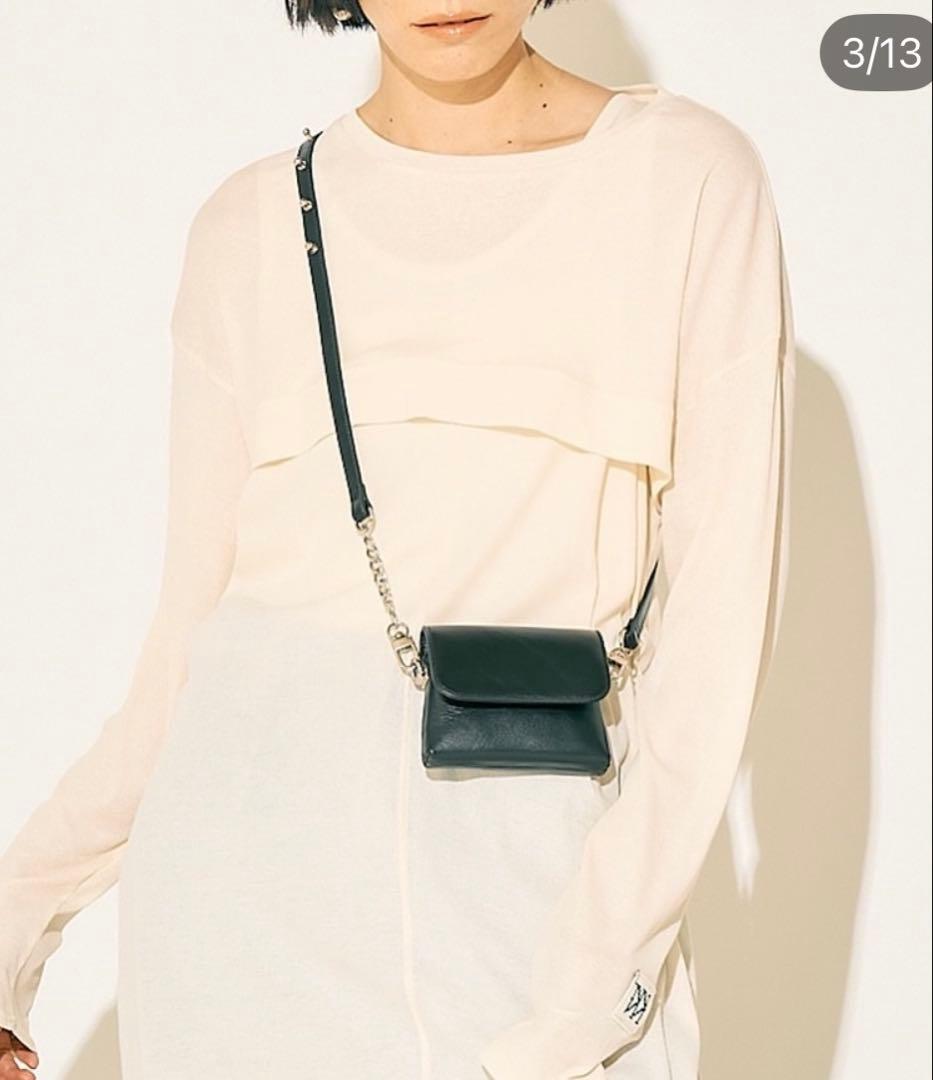 【新品】yenn チェーンベルトポーチ