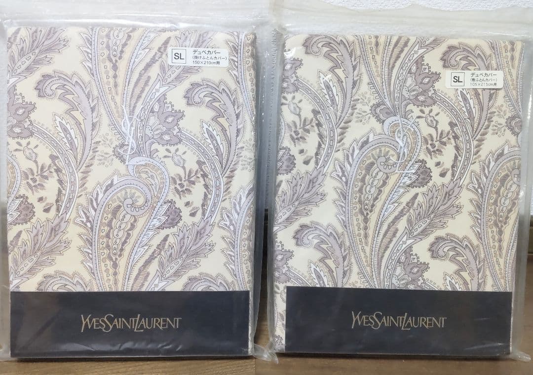 ほたる　新品未使用Yves Saint Laurent ペイズリーふとんカ