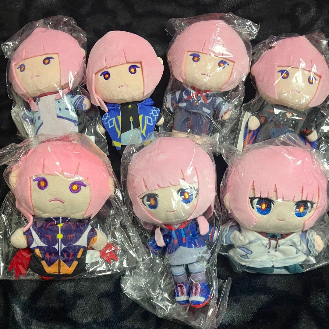 花譜 ぬいぐるみ7個セット 神椿 V.W.P