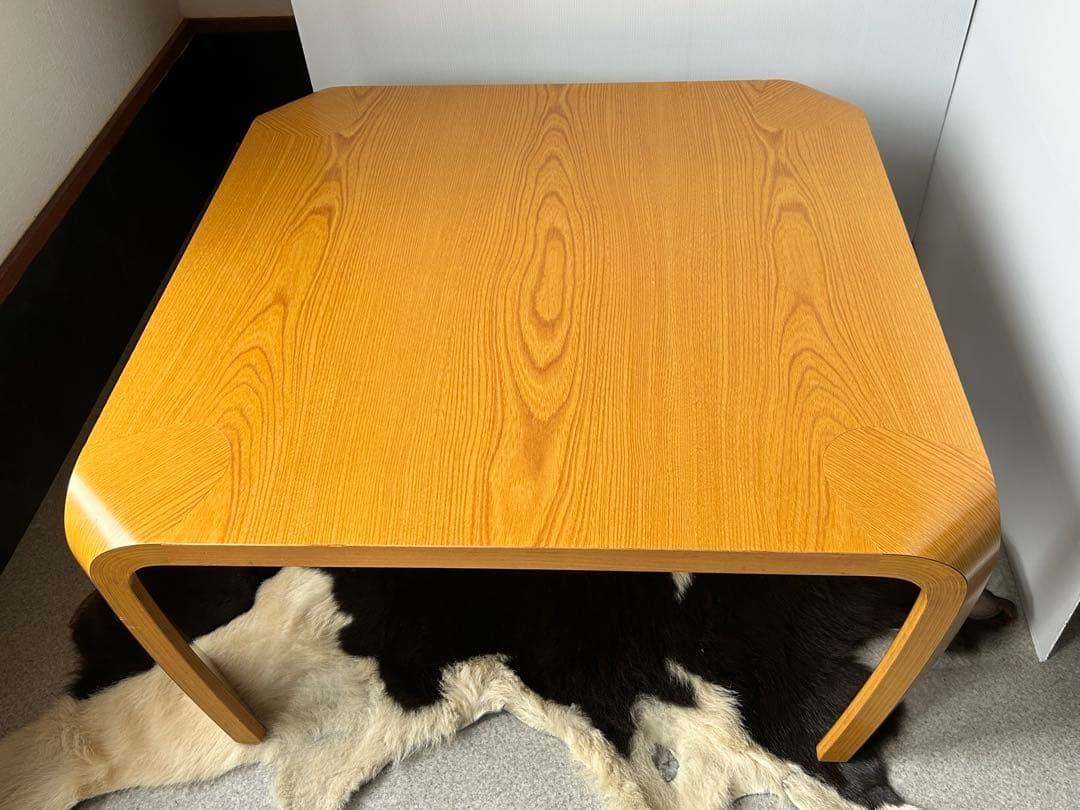 天童木工 座卓 ローテーブル 曲げ木 成形合板 乾三郎　Tendo モダン　机