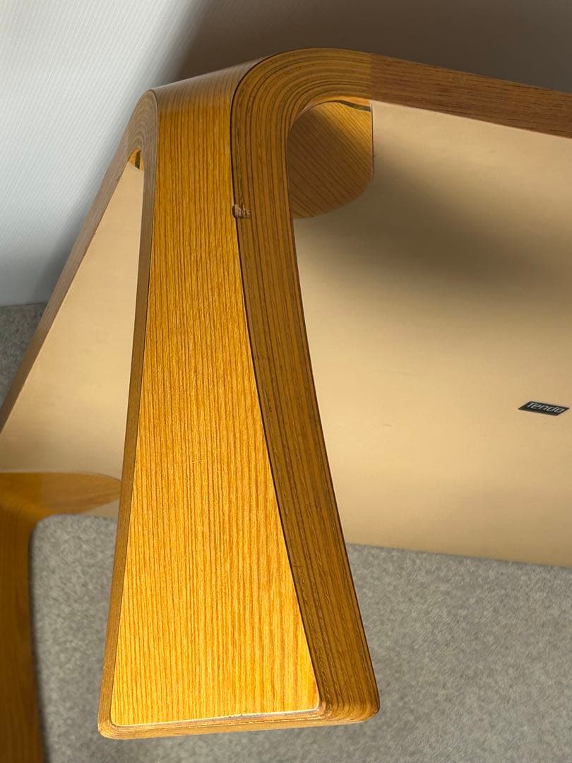 天童木工 座卓 ローテーブル 曲げ木 成形合板 乾三郎　Tendo モダン　机