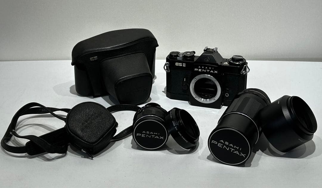 ASAHI PENTAX ES2 　アサヒペンタックス　ブラック　フィルムカメラ