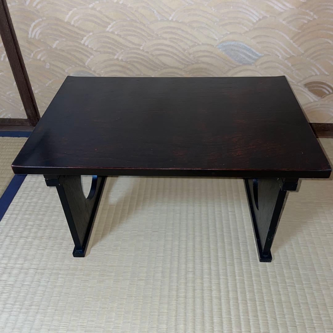 二月堂机　折り畳み式　木製