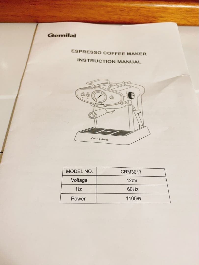 Gemilai エスプレッソマシン　レトロ　おまけ付き