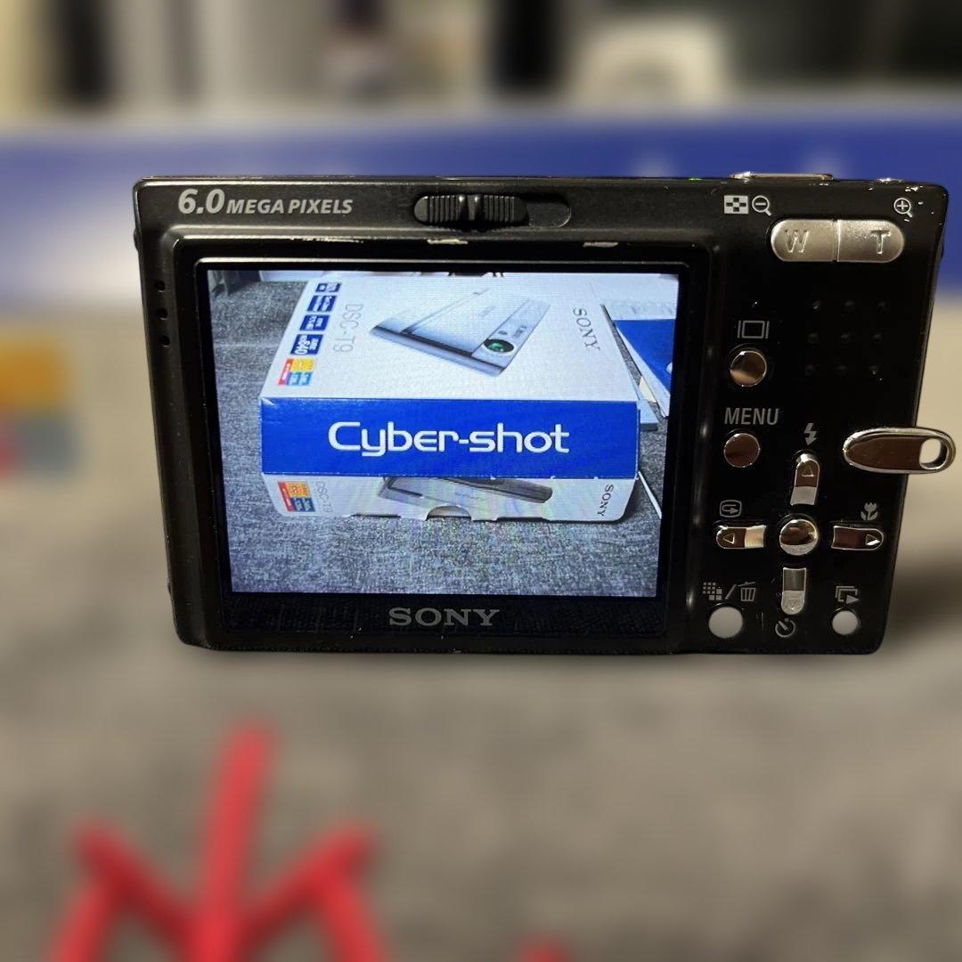 SONY ソニー Cyber-shot DSC-T9 ブラック デジカメ