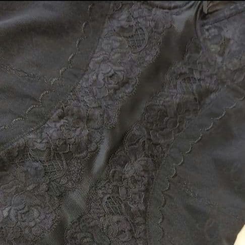 新品 シャンデール ボディスーツ ブラック C85