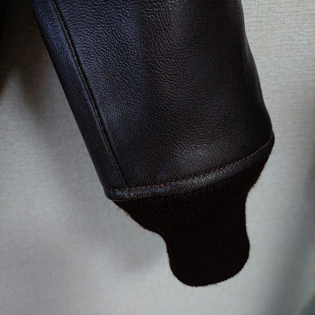 お*ん様 美品バズリクソンズ G-1 ゴートレザージャケット サイズ38