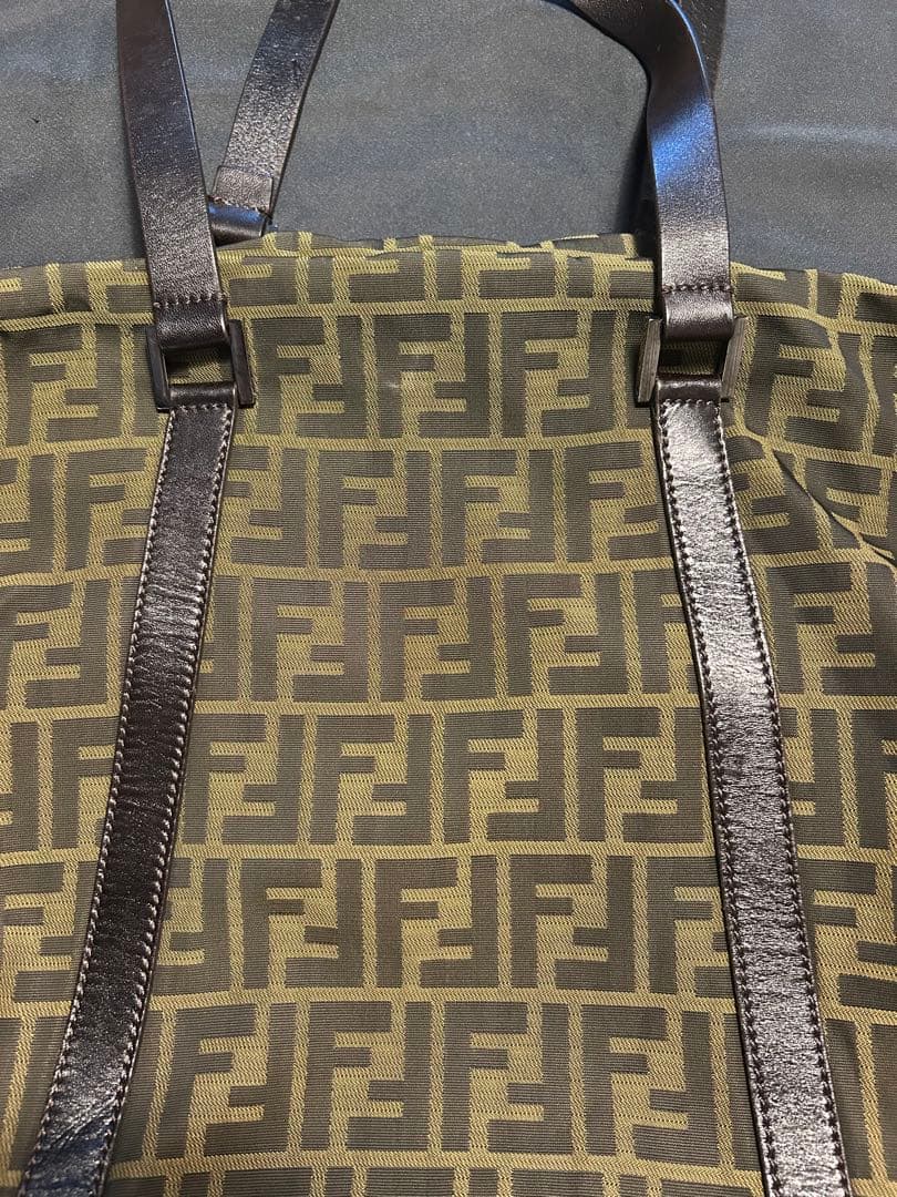 FENDI ロゴパターン ボストンバッグ