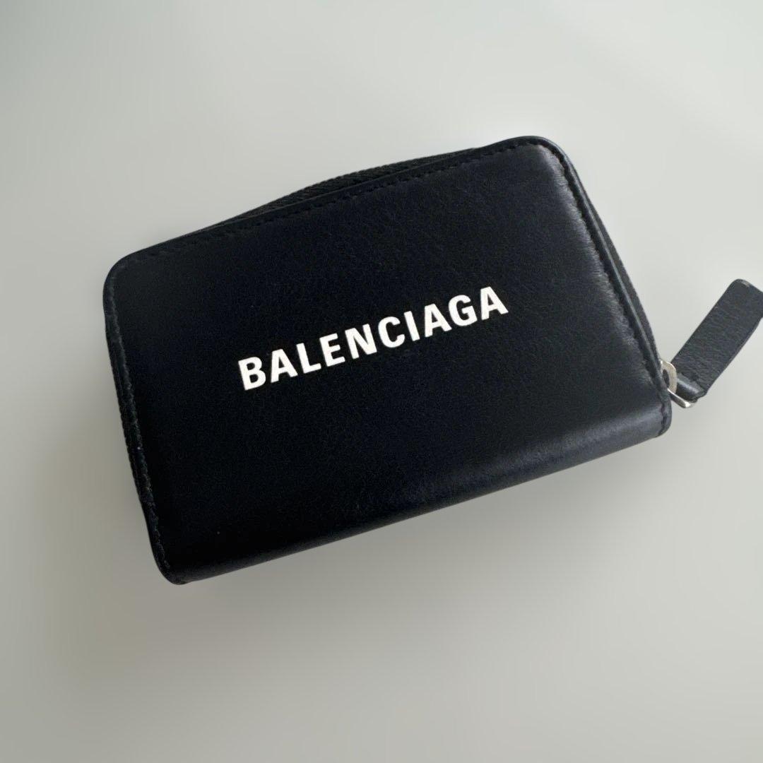 【美品】バレンシアガ　ケース　ラウンドジップ　ファスナー 財布