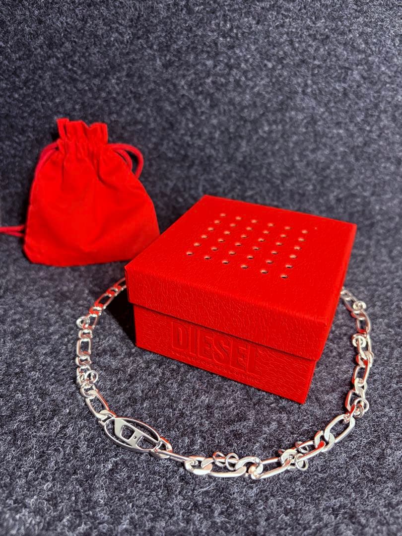 DIESEL ステンレススチール ネックレス