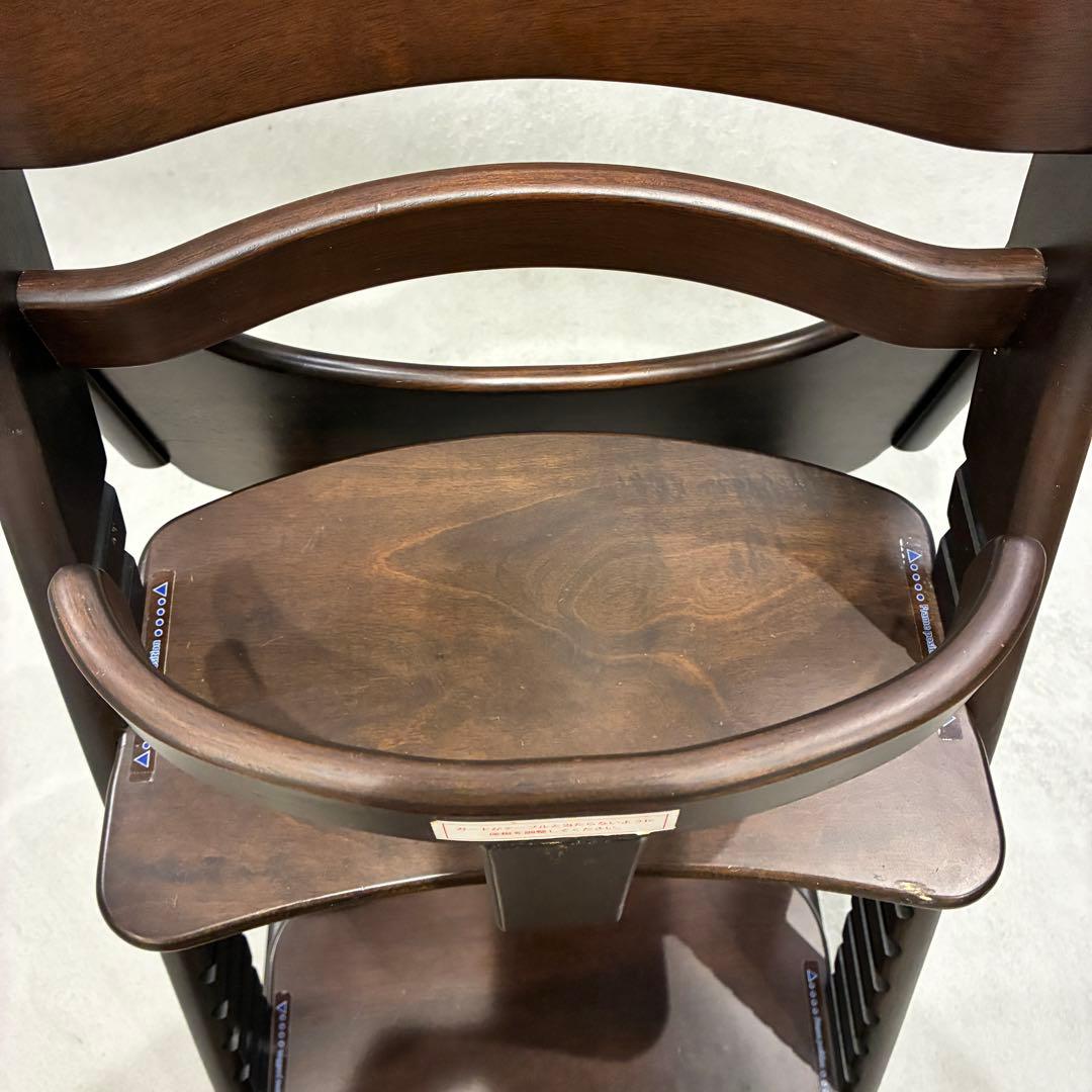 大和屋 yamatoya すくすくスリムフィットチェア テーブルガード付