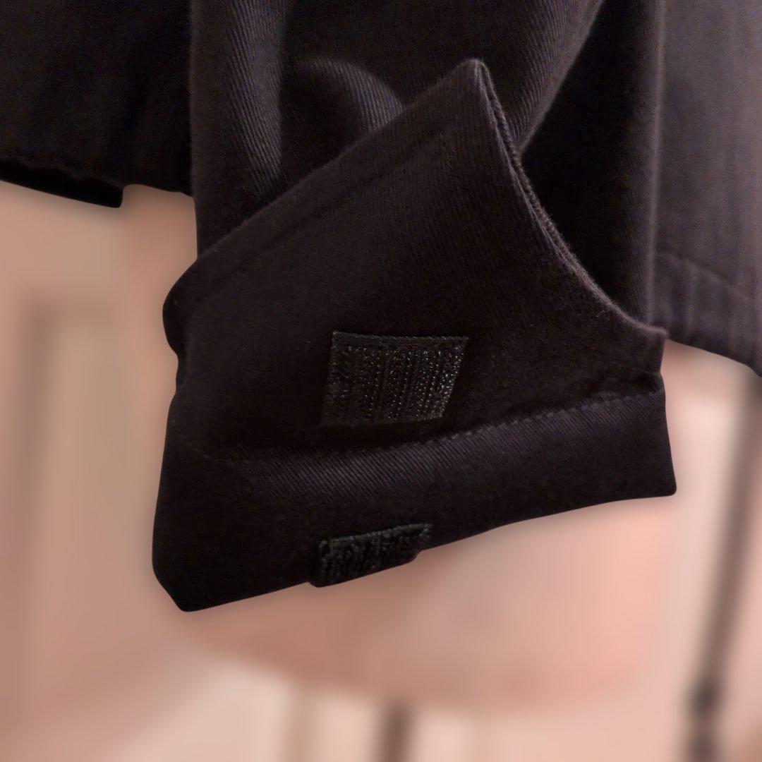 ヨウジヤマモト黒 ミリタリージャケット ウエスト　裾　ドローストリング