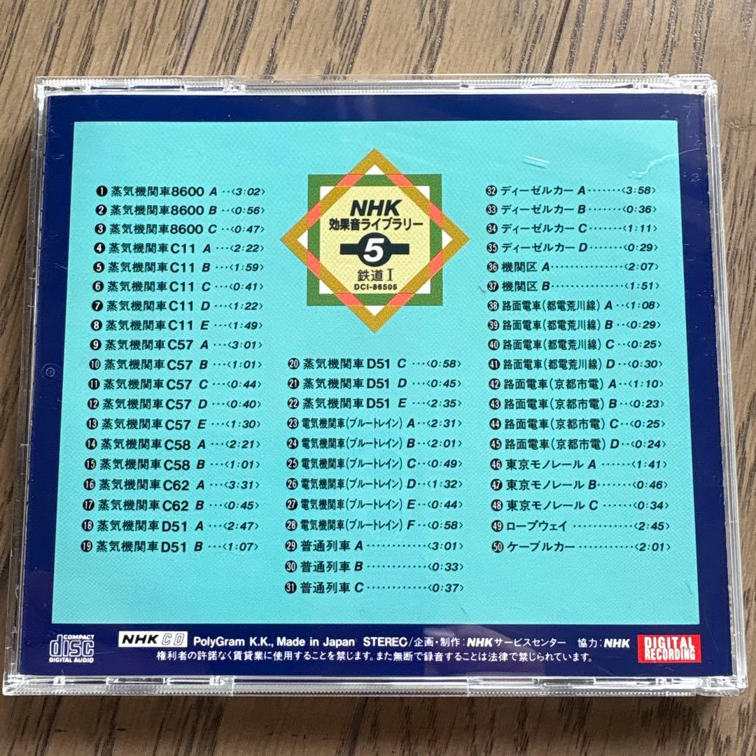 NHK効果音ライブラリー　12枚セット