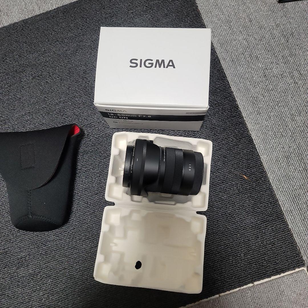 sigma 18-50mm f2.8 eマウント