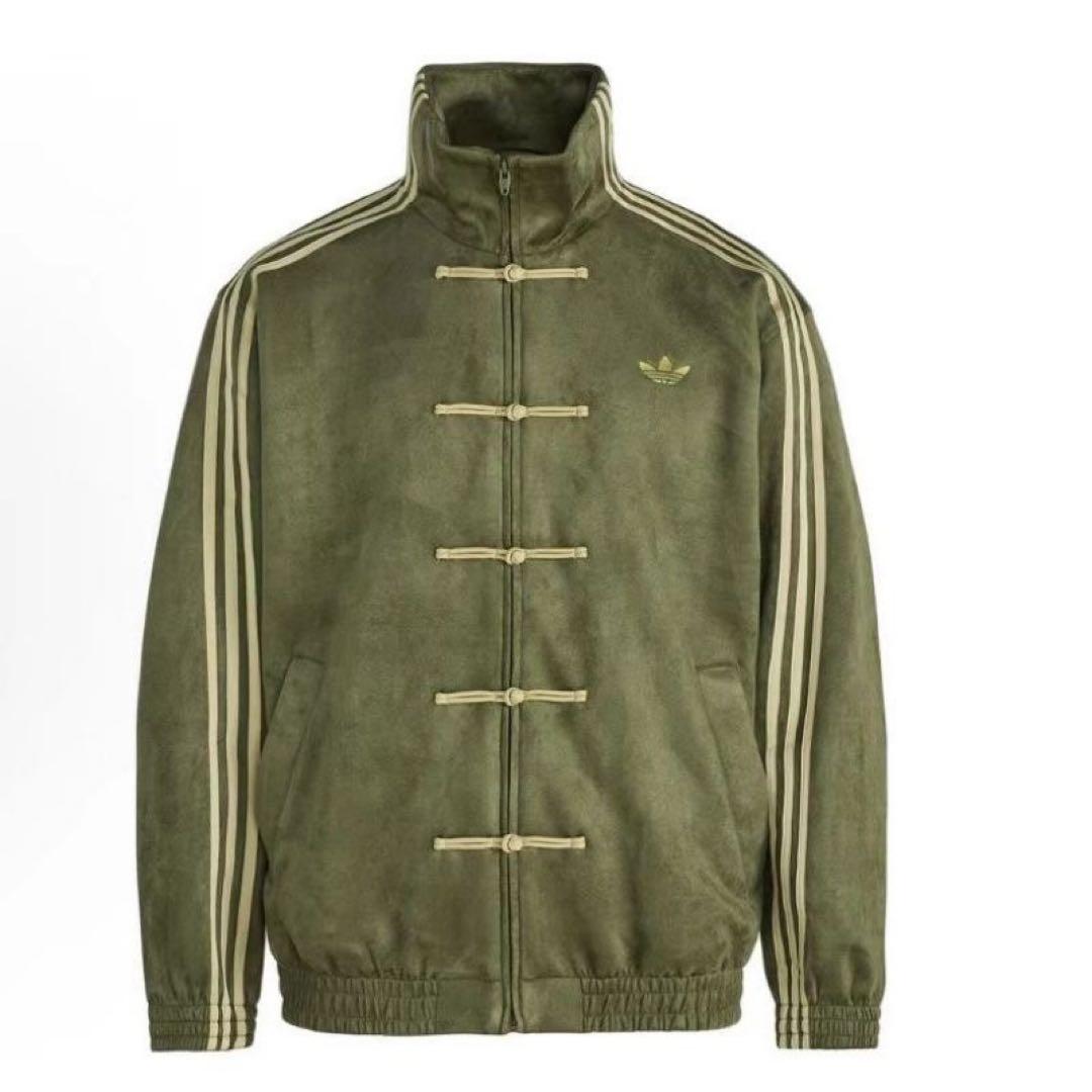 アディダス 中国限定 蛇年トラックジャケット緑　Mサイズ”