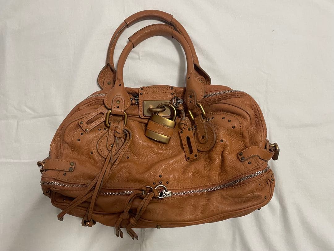 Chloe ( クロエ ) パディントン バッグ キャメル