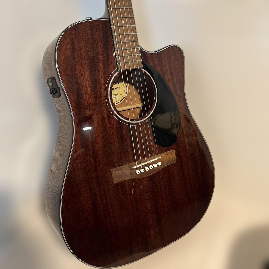 Fender　CD-60SCE All-Mahogany