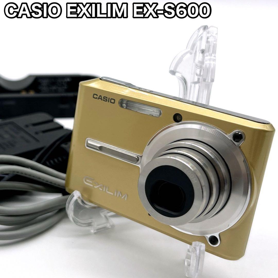 CASIO カシオ EXILIM EX-S600 ゴールド デジカメ