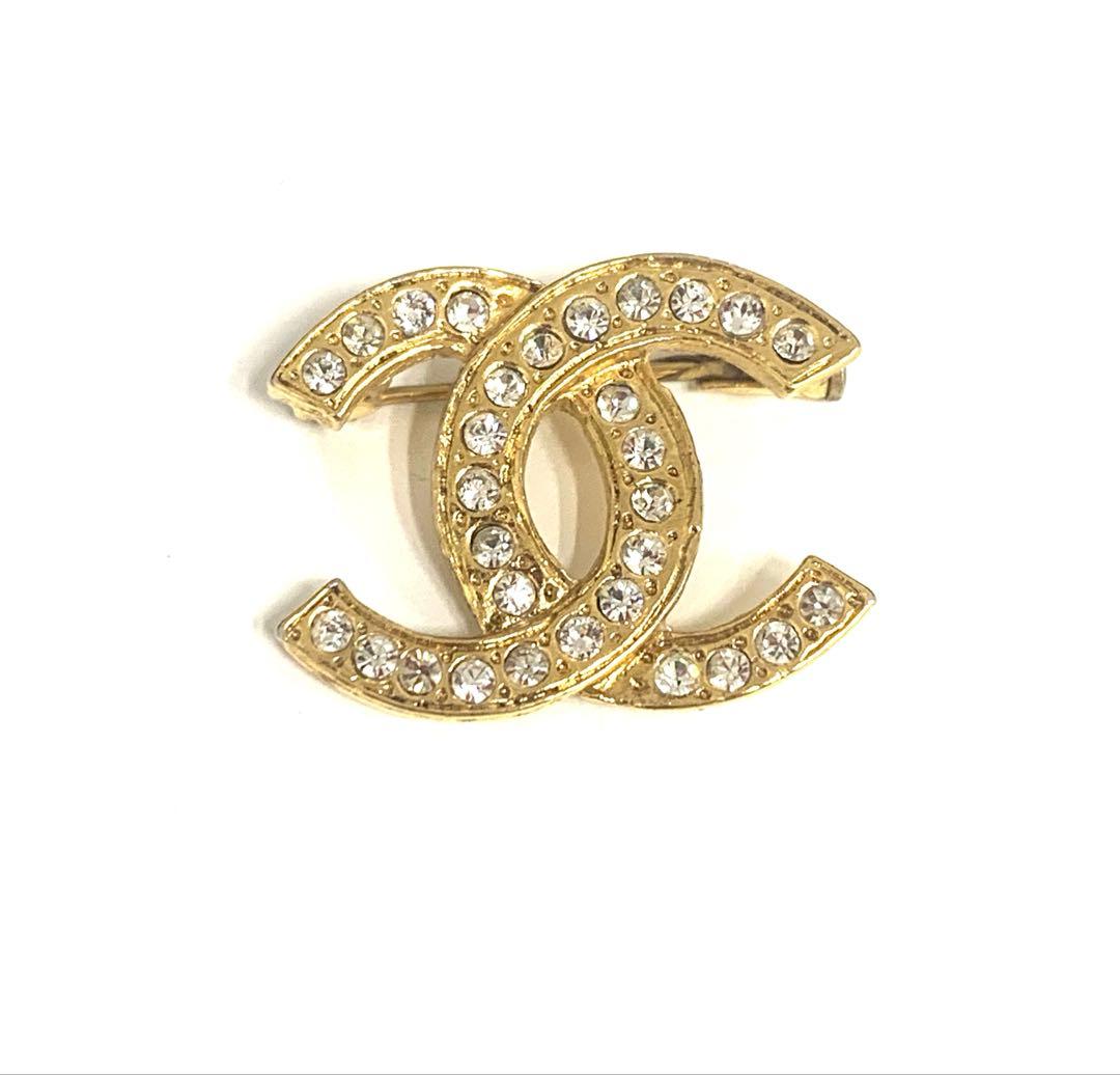 vintage CHANEL cocoマーク　ブローチ
