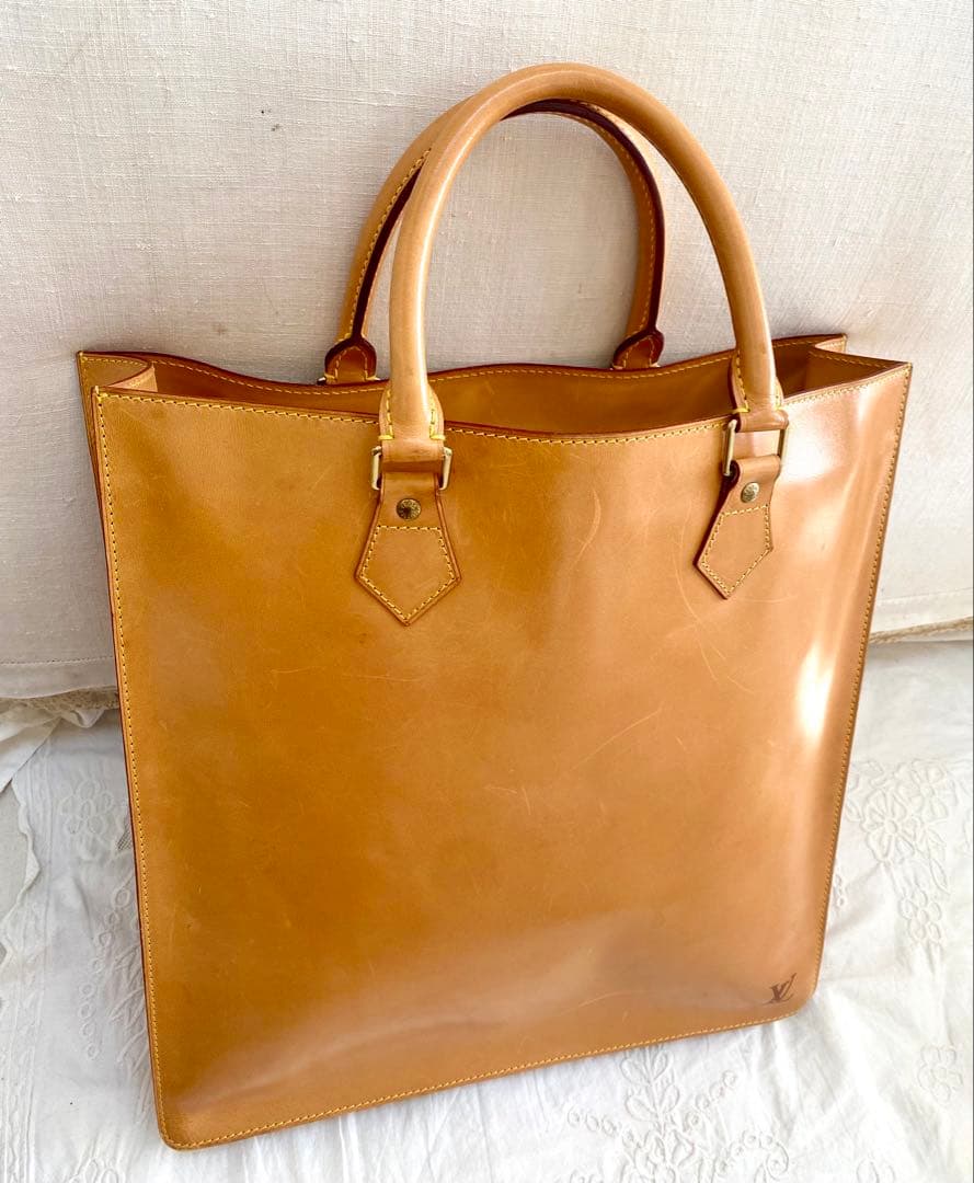 ルイヴィトン　レザートートバッグ　スペシャルオーダー