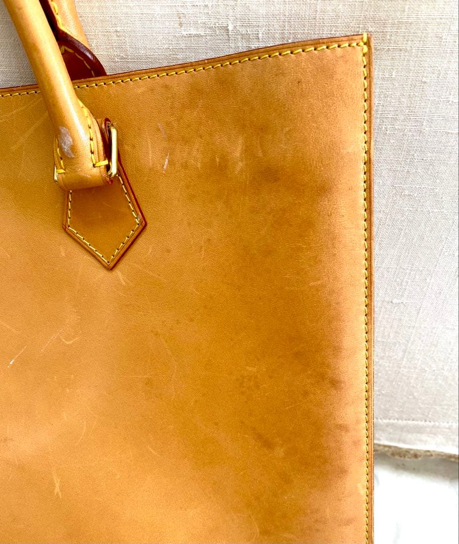 ルイヴィトン　レザートートバッグ　スペシャルオーダー