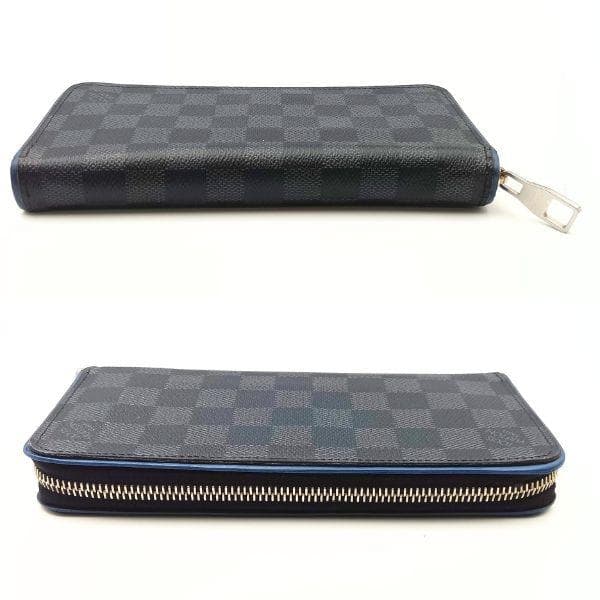 ルイ ヴィトン ダミエ アンフィニ ヴェルティカル 長財布 メンズ B.H